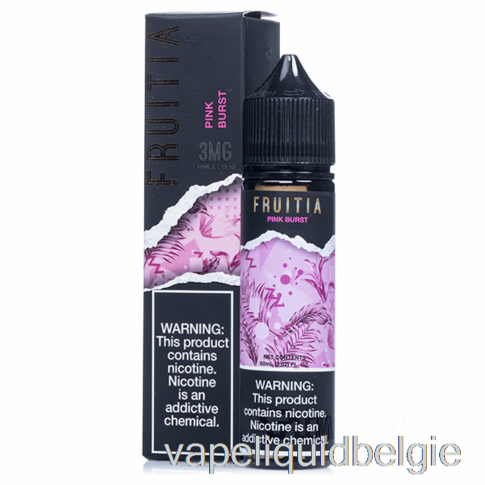 Vape Smaken Roze Burst - Fruitia - 60ml 0mg